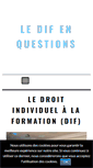 Mobile Screenshot of le-dif-en-questions.fr